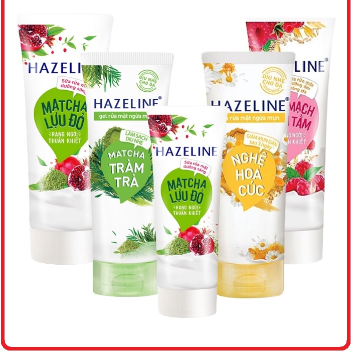 SỮA RỬA MẶT HAZELINE TUÝP 100G
