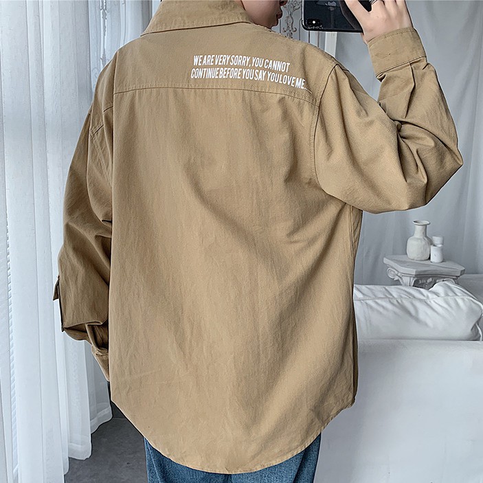 Áo Sơ Mi Tay Dài Cổ Bẻ Thời Trang Nam | BigBuy360 - bigbuy360.vn