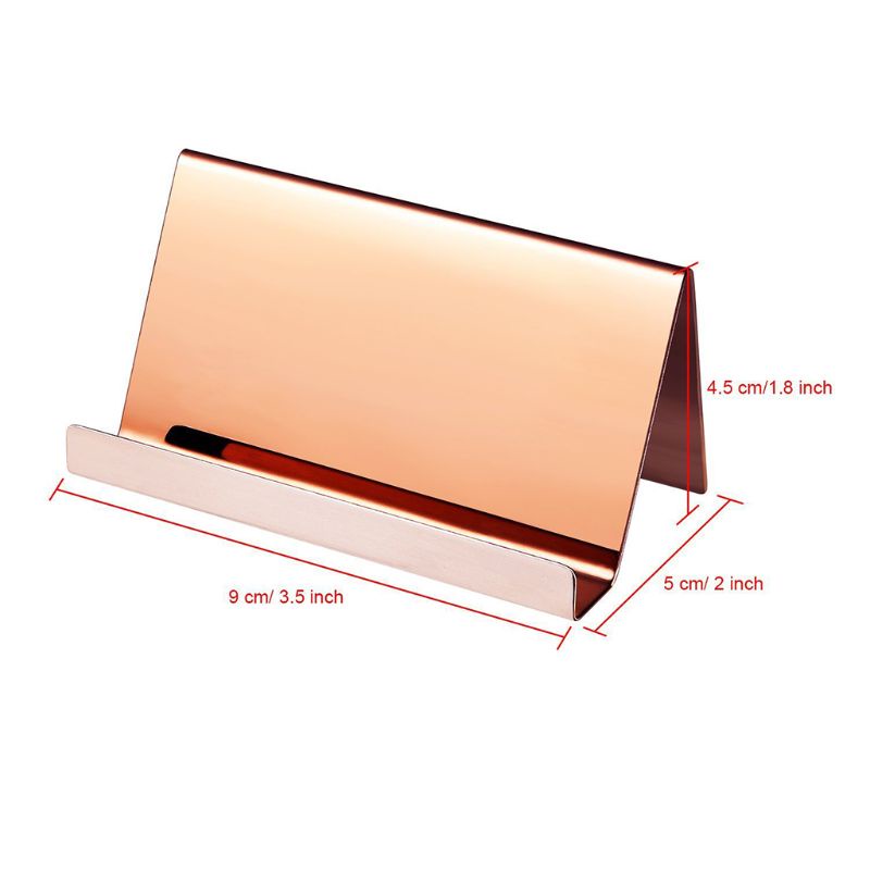 Giá Đỡ Danh Thiếp Bằng Thép Không Gỉ Cao Cấp