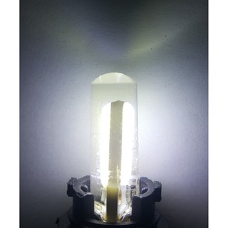 Bộ 2 led silicon gắn xe máy (3cm-sáng trắng)