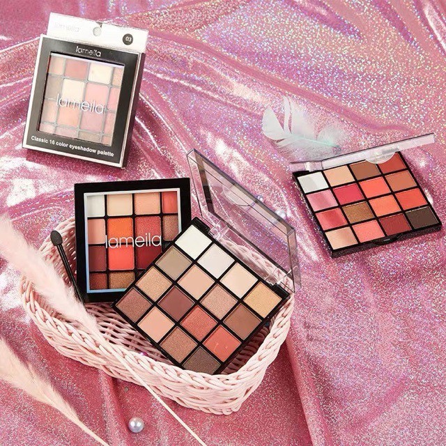 Bảng Phấn Mắt Lameila 5015 Sixteen colors Hàng Nội Địa Trung mẫu mới -W189-D5T2