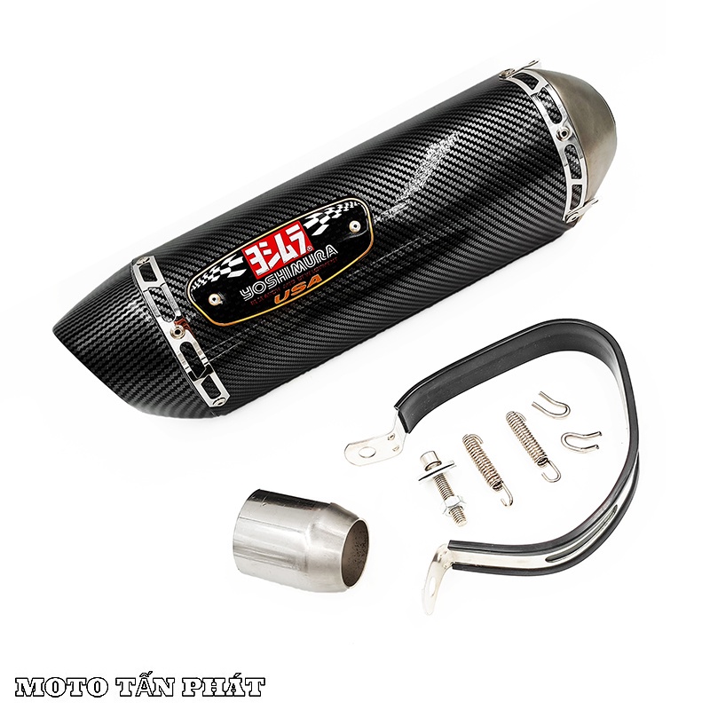 Pô Yoshimura R77, pô độ r15v3 , mt15 Full sơn Carbon nhập khẩu