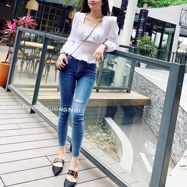 Set 2 quần bò