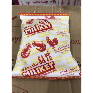 10 gói Mì Miliket giấy sate (gói 65g)