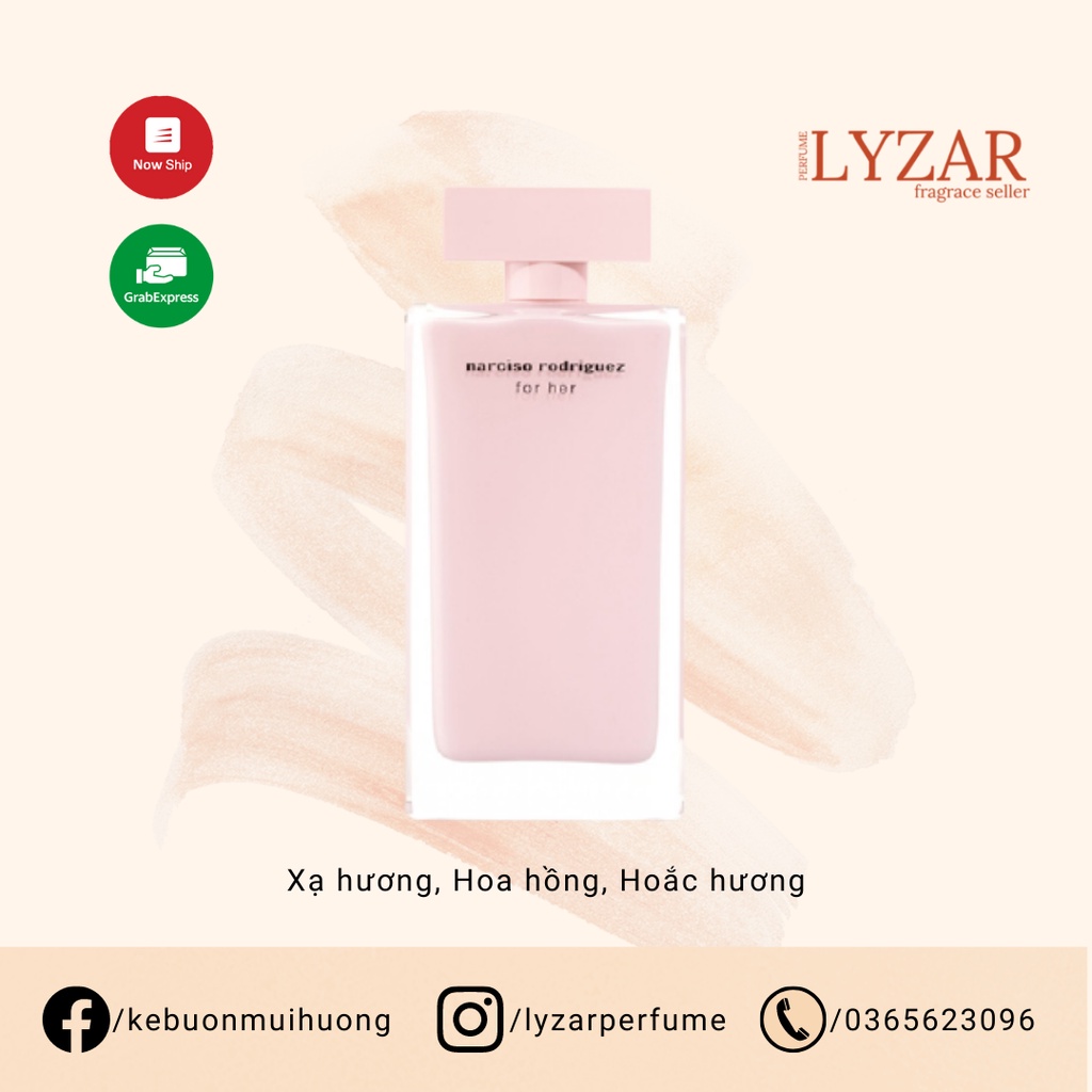 Nước hoa nữ Nar.ci.so Rod.riguez for Her Eau de Parfum - Lyzarperfume
