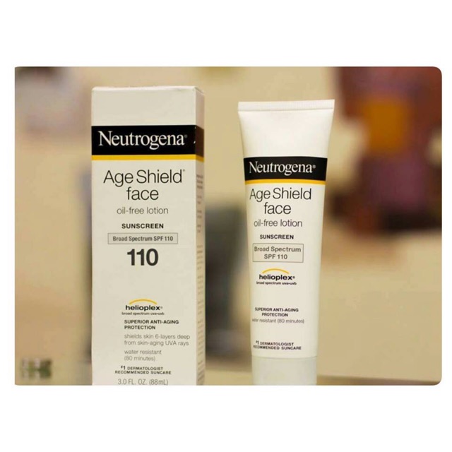 Kem Chống Nắng Neutrogena Age Shield Face Oil-Free Lotion Sunscreen Broad Spectrum SPF 110 | BigBuy360 - bigbuy360.vn