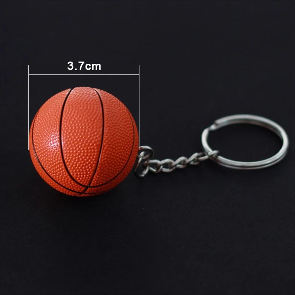 Móc Khóa Hình Quả Bóng Chuyền / Bóng Chày / Bóng Đá DWAYNE Giá Đỡ