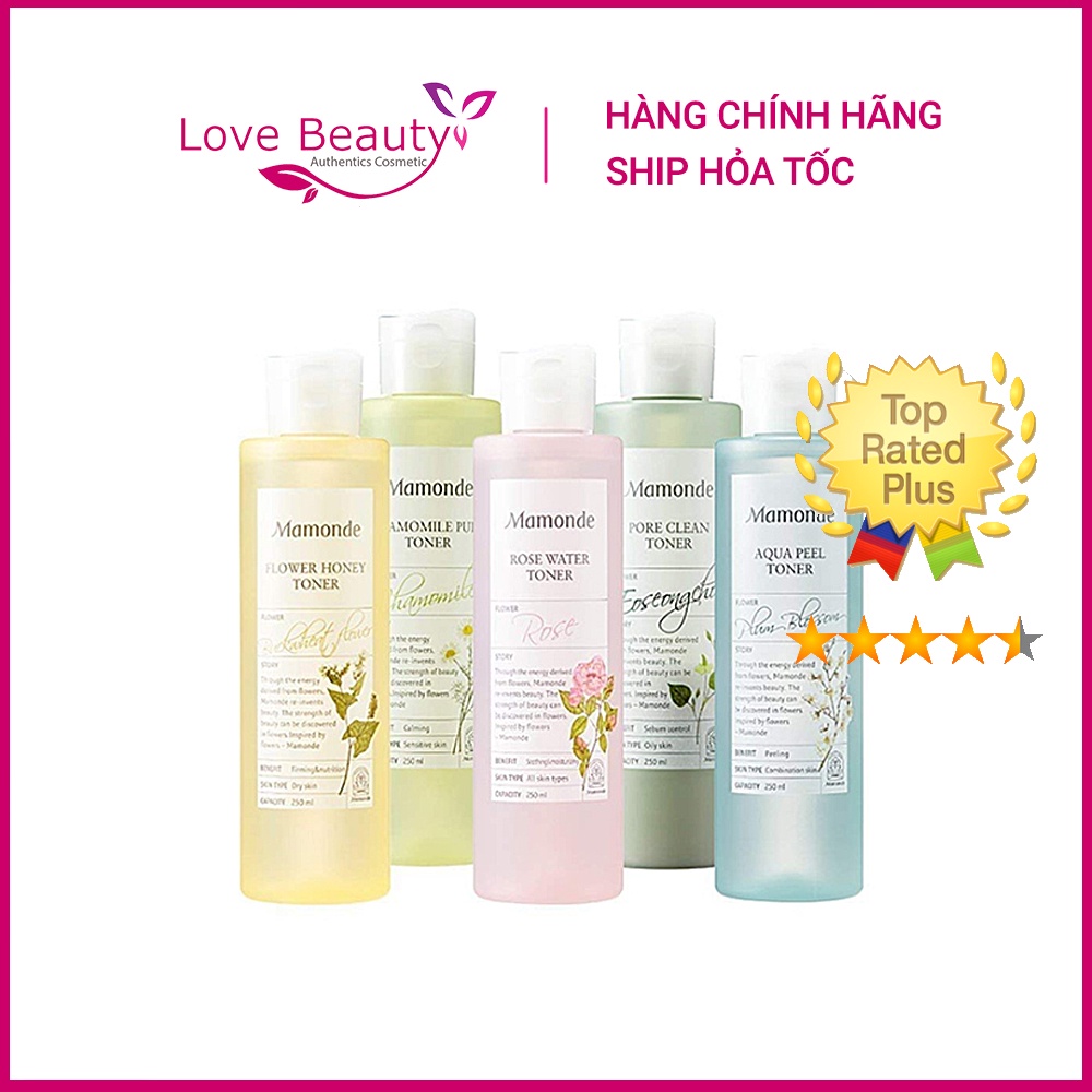 Nước hoa hồng Mamonde Toner