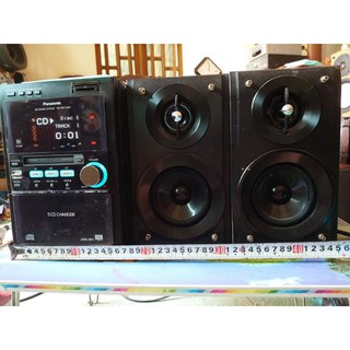 Bộ dàn mini Panasonic PM710SD đẹp hoạt động tốt