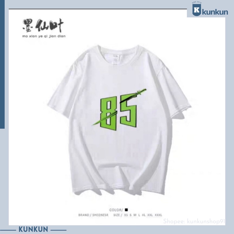 Áo thun tay lửng Vương Nhất Bác, Wang Yibo - Tracer 85 đủ size mới nhất