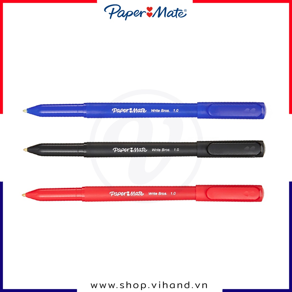 Bút bi nắp đậy Paper Mate Write Bross