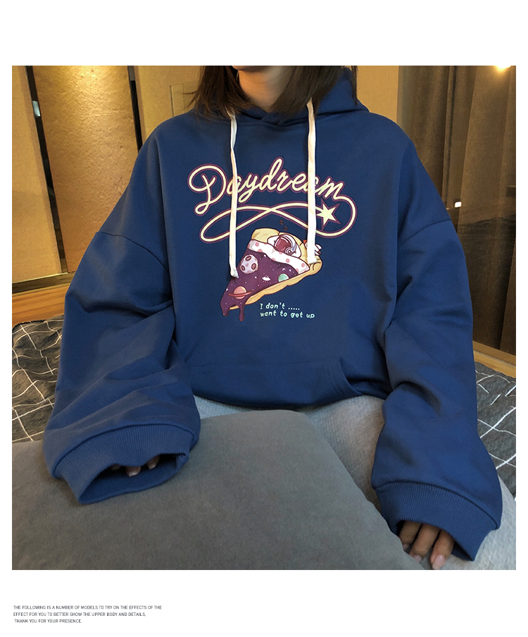 NRVP Áo hoodie dáng rộng thời trang 2020 dành cho nữ