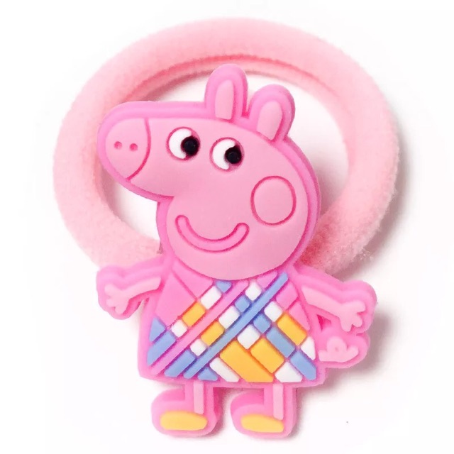 Cột tóc hình ngựa Pony và heo Peppa xinh xắn, bé nào cũng thích