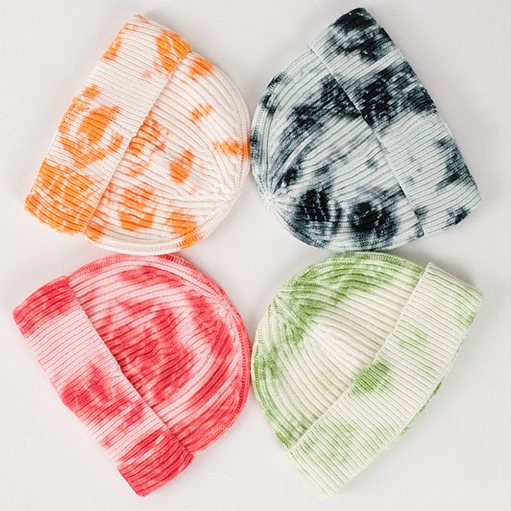 Mũ Beanie Dệt Kim Màu Trơn Dễ Thương 4 Màu Lựa Chọn Cho Bạn Gái