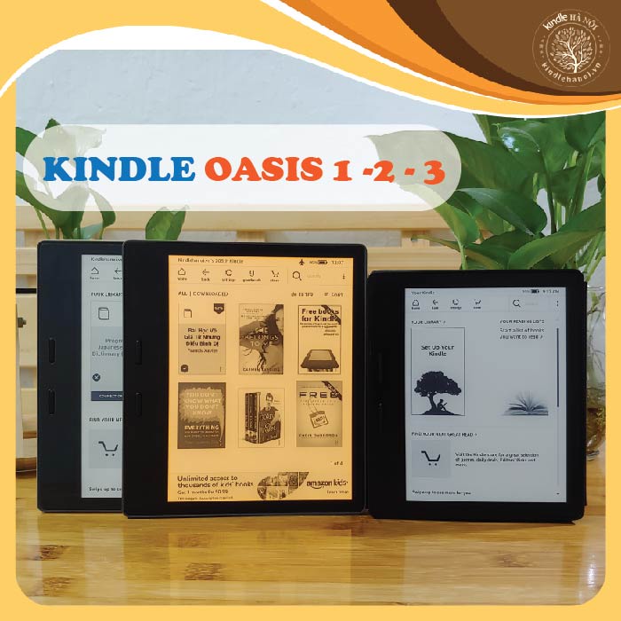 [Mã 156ELHA80K giảm 6% đơn 400K] Máy đọc sách Kindle Oasis 1, 2, 3 (7th, 9th,10th) nhập khẩu chính hãng Amazon Mỹ, Nhật