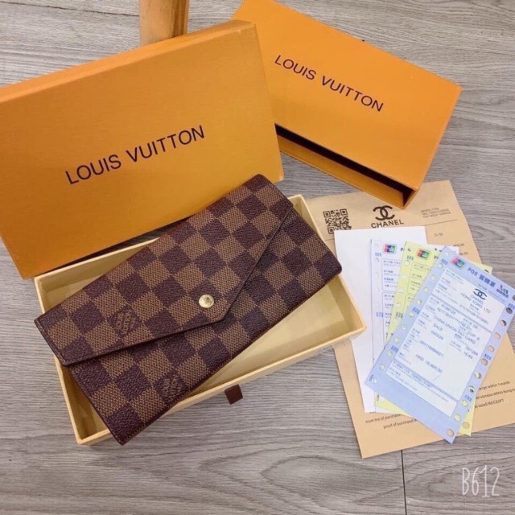 Ví Dài Nữ Dáng Gập Bì Thư Hàng Full Box Nhiều Ngăn Đẻ Được Tất Cả Các Dòng Điện Thoại- Ví Cầm Tay Dư Tiệc Size 20 | BigBuy360 - bigbuy360.vn