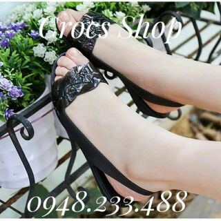 Dép sandal isabella slingback đen(hàng có sẵn).Mã sp DIS-D