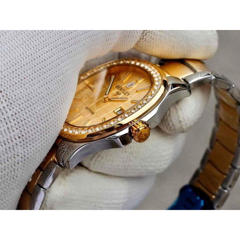 Đồng hồ nam dây kim loại mặt kính chống xước Bentley BL1869 BL1869-101 BL1869-101MTKI