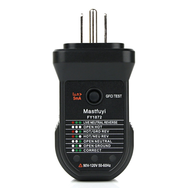 Thiết Bị Kiểm Tra Rò Rỉ Phích Cắm EU / Anh / US Phù Hợp Cho Gia Đình