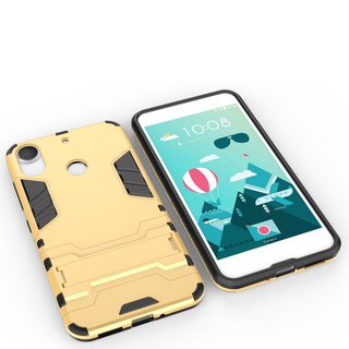 Ốp điện thoại phong cách Iron Man có giá đỡ cho HTC Desire 10 Pro