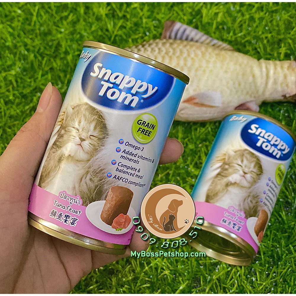 Pate Snappy Tom cho mèo con 150g