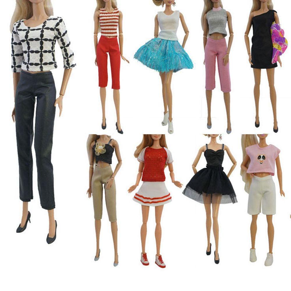 Váy Búp Bê Cầu Vồng Mới Nhất Tự Làm Quần Áo Cô Gái