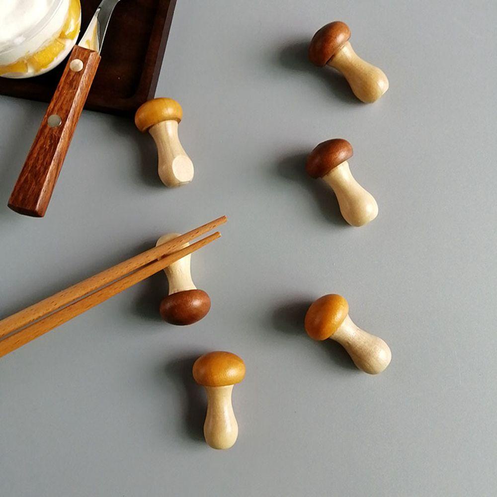 YIYU Giá Đỡ Đũa / Muỗng / Nĩa Bằng Gỗ Thiết Kế Độc Đáo Dễ Thương