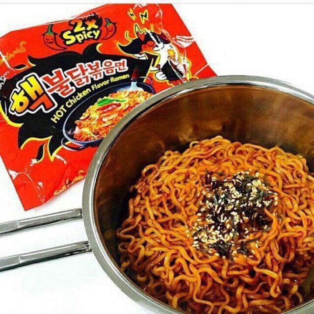 ( Lẻ) Mỳ Siêu Cay 2X Samyang Hàn Quốc gói 140G