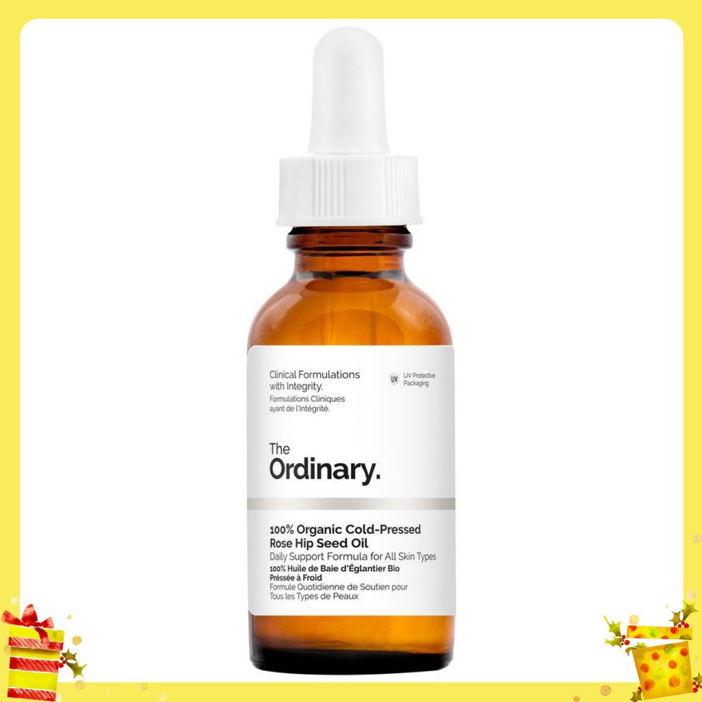 Dầu dưỡng 100% Organic Cold-Pressed Rose Hip Seed Oil - The Ordinary [ƯU ĐÃI]
