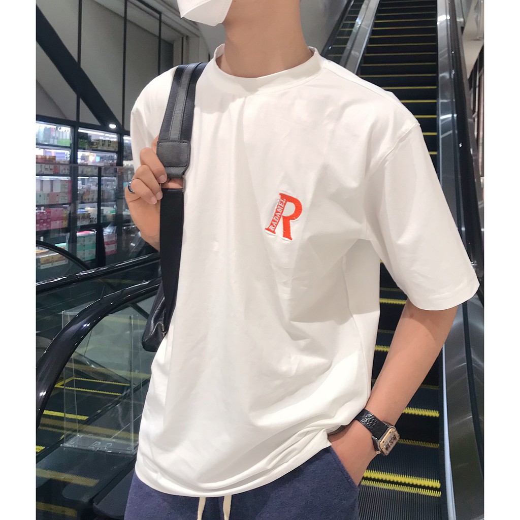 Áo Phông Cotton Unisex Nam Nữ thêu Hàng Thiết kế