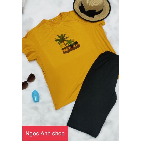 Bộ thun tay ngắn quần lửng