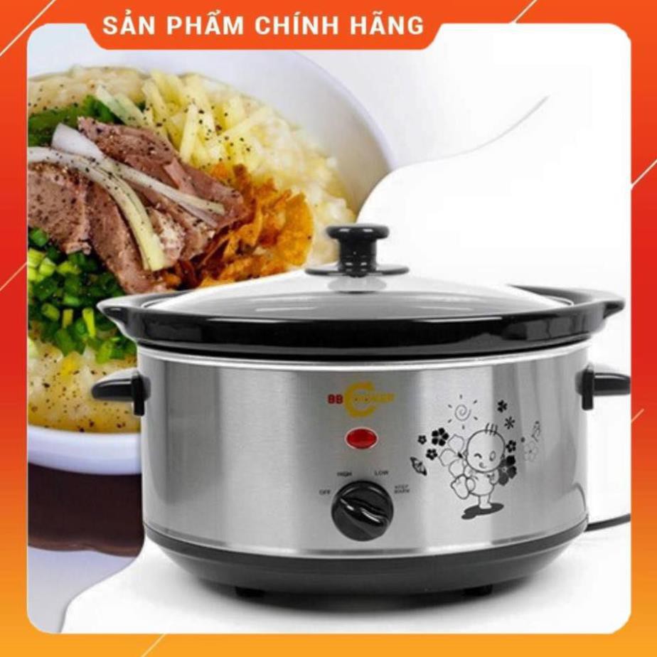 [FREESHIP] Nồi nấu cháo chậm cho bé BBCooker 3.5L, thương hiệu Hàn Quốc [ hàng chính hãng, BH 1 NĂM ] BM