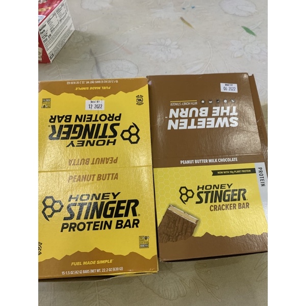 honey stinger thanh 10g protein các loại