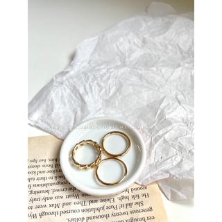Set nhẫn hình khối hình xoắn 3 chiếc basic 𝙏𝙝𝙚 𝙎𝙠𝙮 𝘼𝙘𝙘𝙚𝙨𝙨𝙤𝙧𝙞𝙚𝙨
