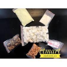Set kẹo Nougat - Hạnh nhân - Nho