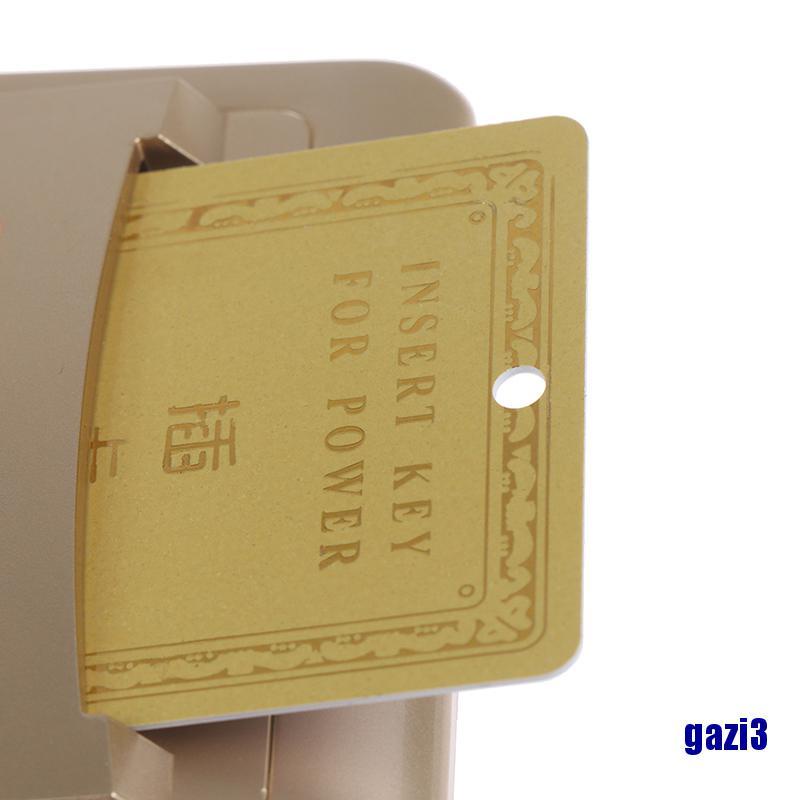 Bộ 3 Công Tắc Gắn Tường Tiết Kiệm Năng Lượng Cho Khách Sạn Giá Đỡ | BigBuy360 - bigbuy360.vn