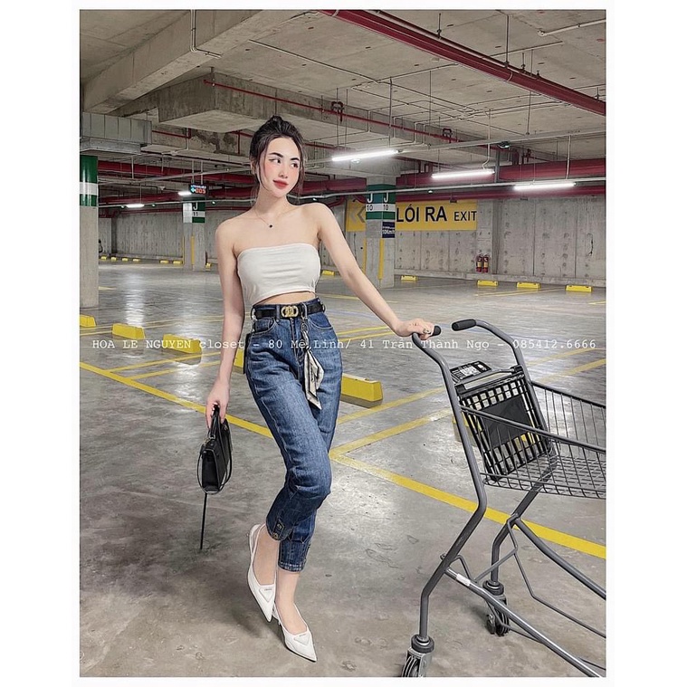 QUẦN JEAN XANH KHUY GẤU M501