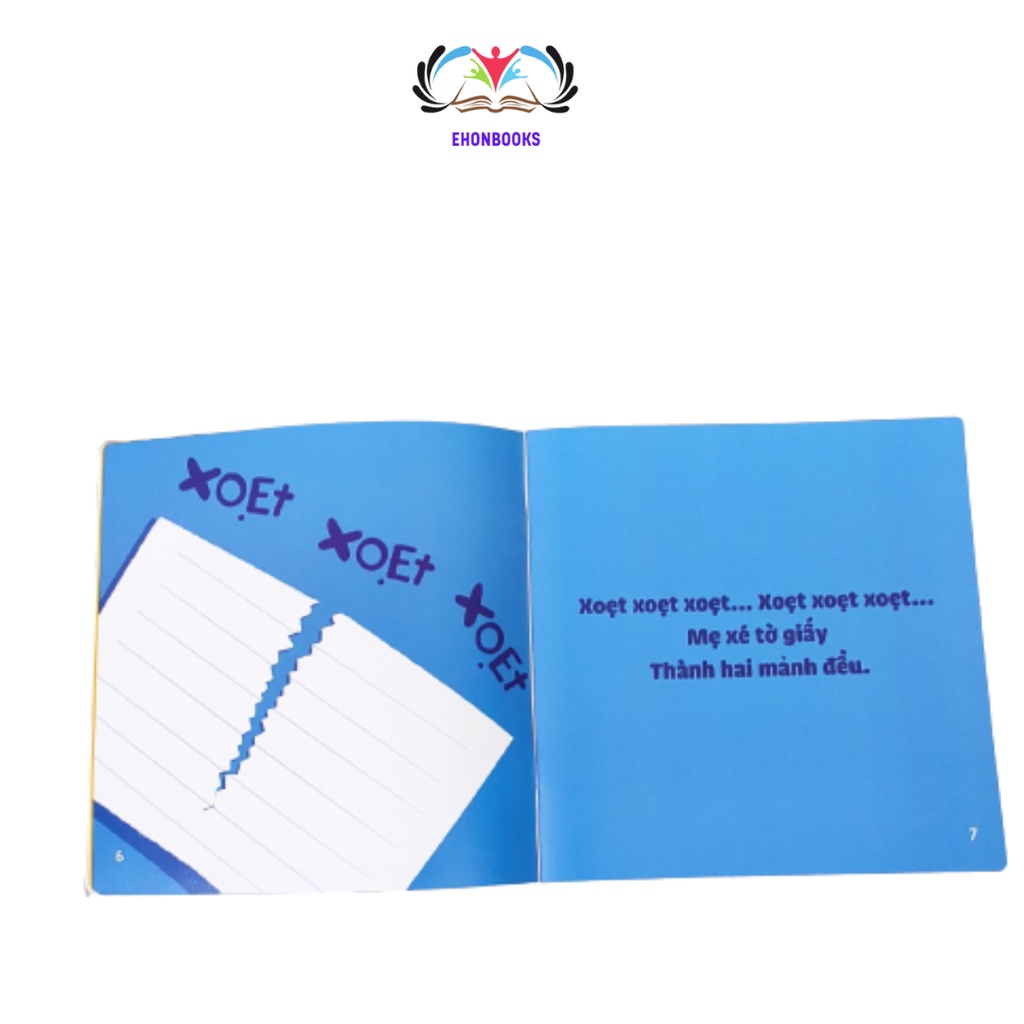 Sách ehon cho bé 0 3 tuổi – Ehon Âm thanh quanh bé “Tùng Tùng”