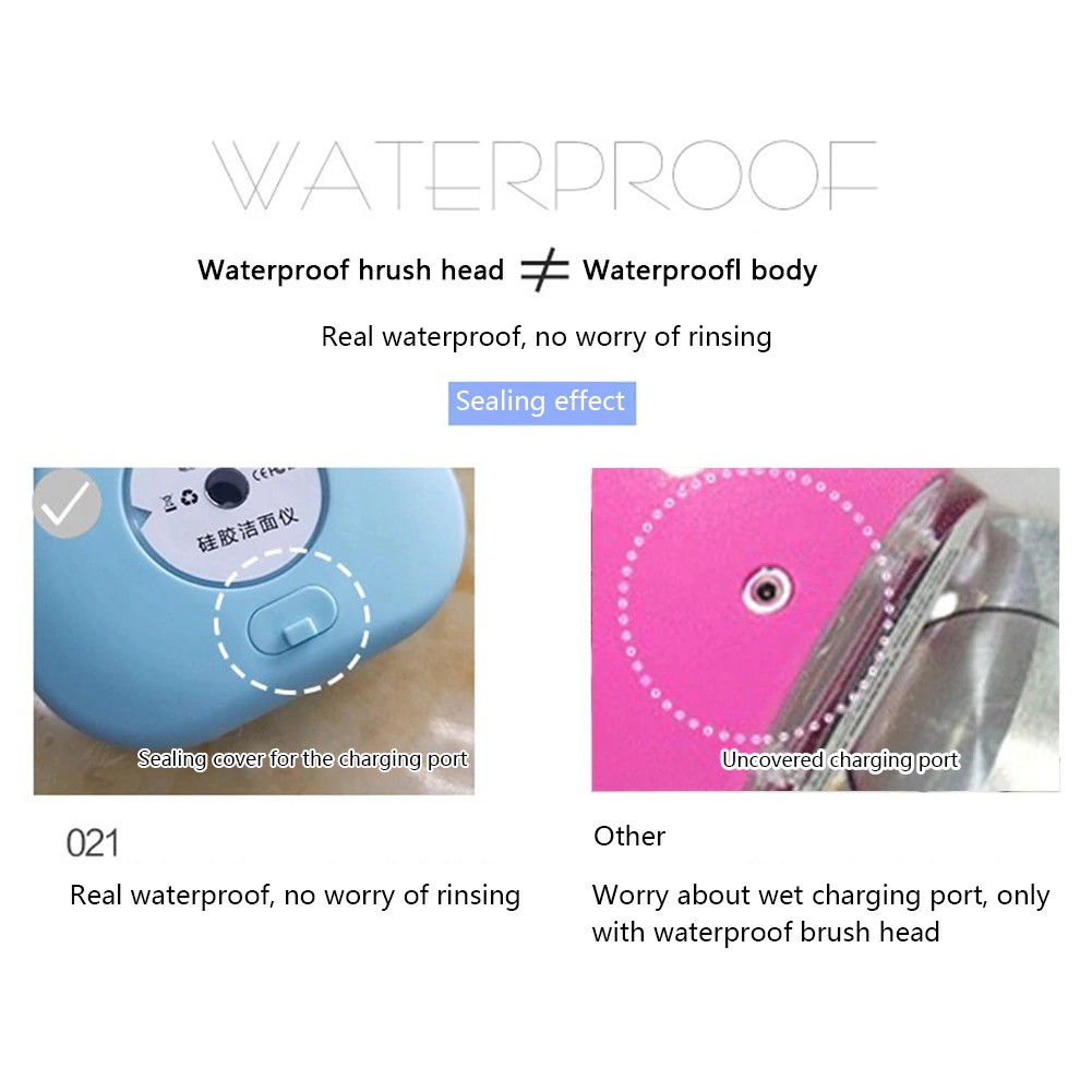 Cọ rửa mặt mini làm sạch sâu bằng chất liệu silicon | BigBuy360 - bigbuy360.vn