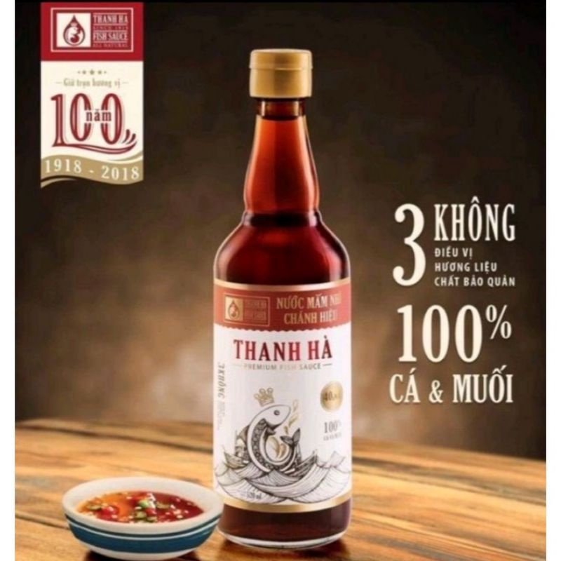 Nước mắm Thanh Hà 40N 520ml