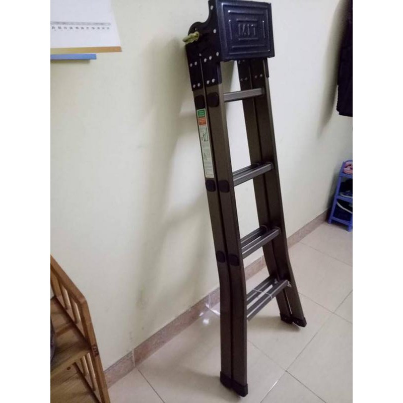 Thang nhôm chữ A cao 1,5m