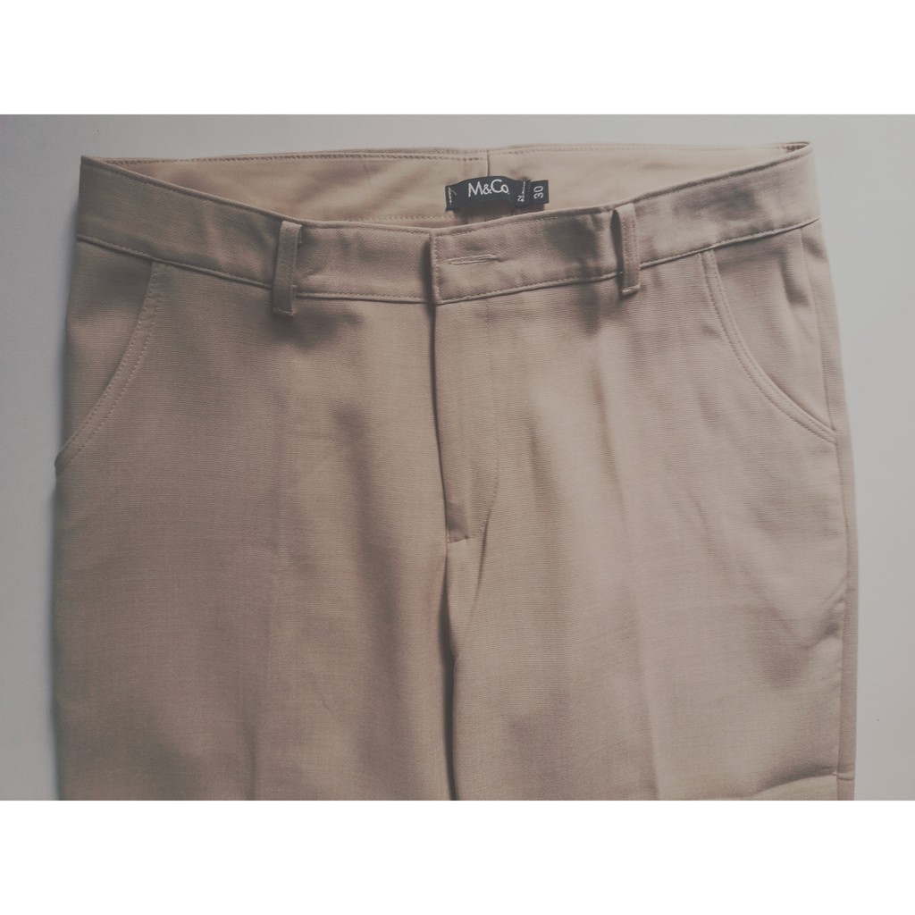 Quần Baggy Nữ Màu Kem | BigBuy360 - bigbuy360.vn