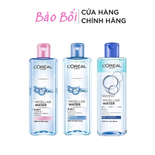 Nước tẩy trang loreal - l'oreal paris 3-in-1 micellar water - bảo bối