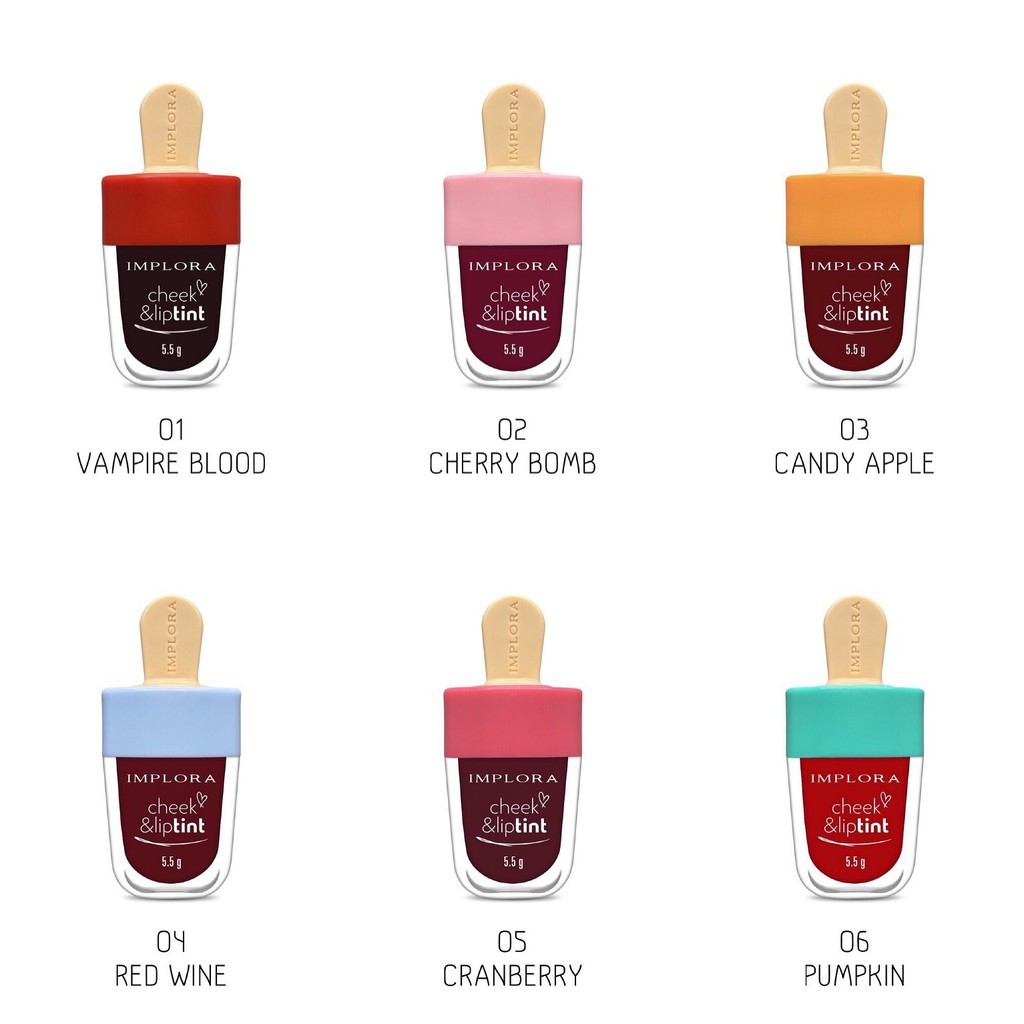 (hàng Mới Về) Son Tint Implora Trang Điểm Chuyên Nghiệp | BigBuy360 - bigbuy360.vn