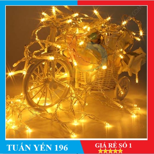 ⚡️Combo 10 ⚡️ Dây led chớp 5m màu vàng