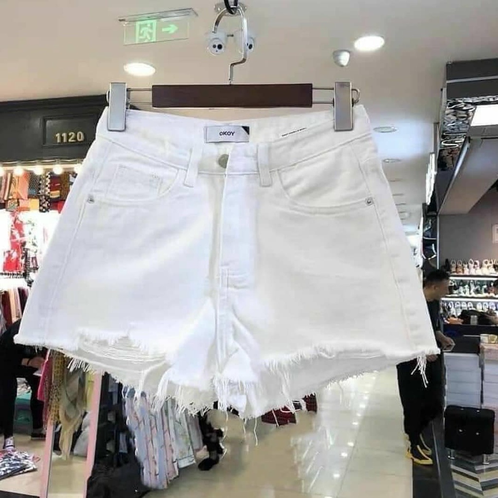 HOẢ TỐC QUẦN SHORT RÁCH, QUẦN SHORT JEANS NỮ NHIỀU MÀU LOẠI ĐẸP