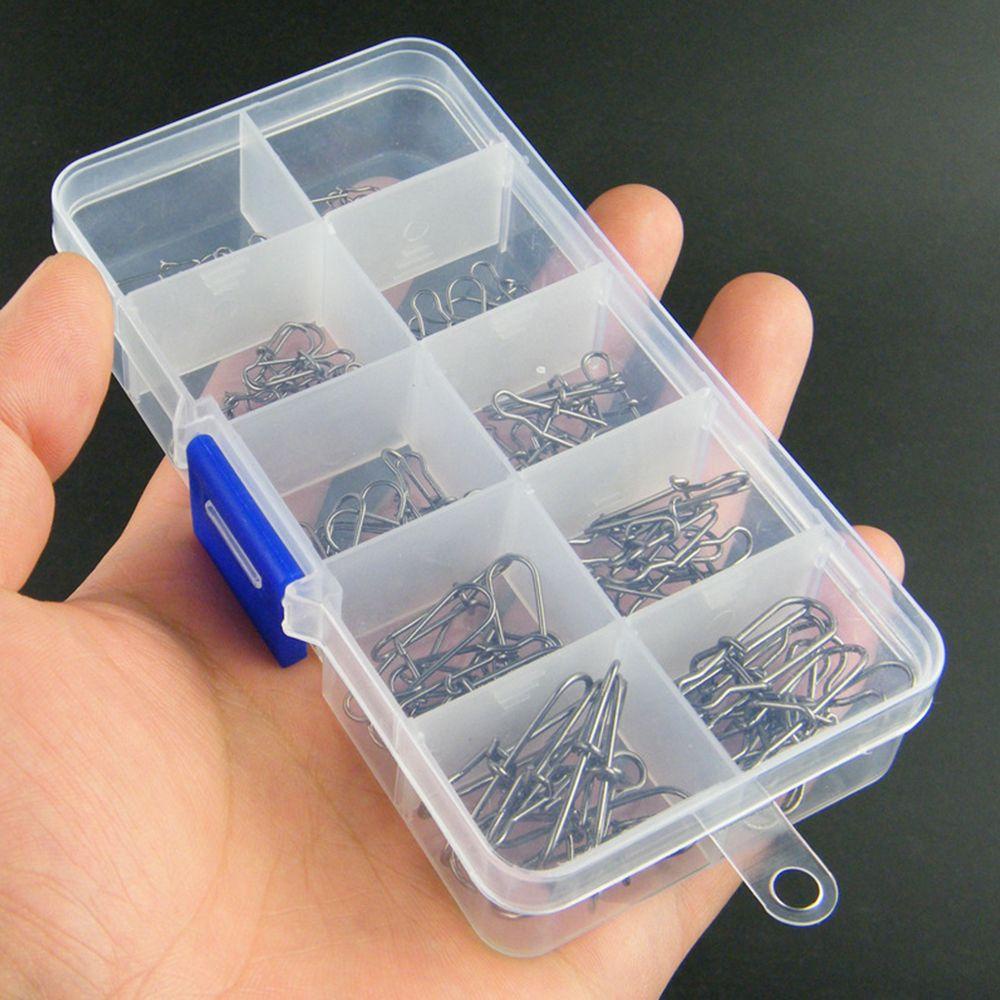 MAYSHOW Set 100 Móc Nối Dây Câu Cá Chuyên Dụng