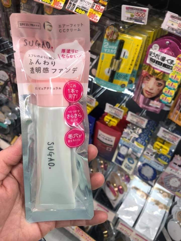 [Có sẵn] [Chính hãng] Kem nền CC Sugao made in Japan cao cấp giúp cải thiện các khuyết điểm trên da | BigBuy360 - bigbuy360.vn