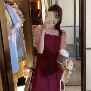 Set áo váy yếm