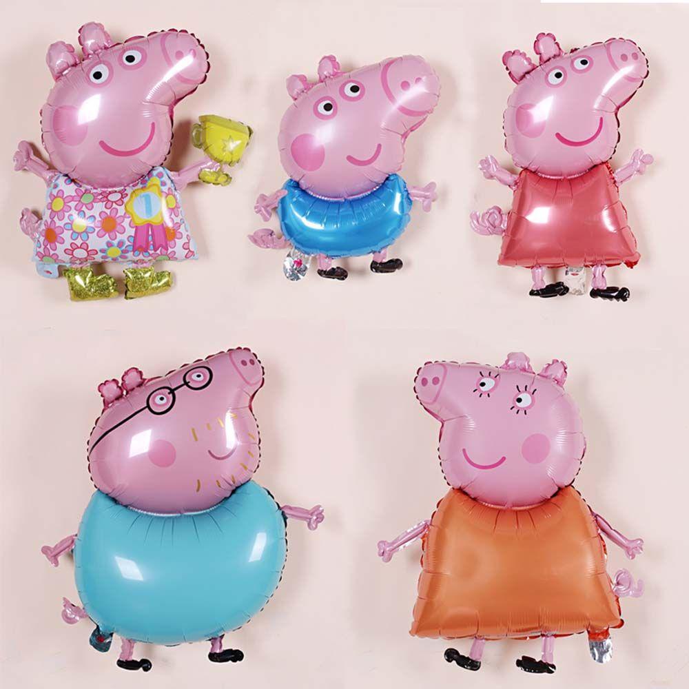 Bong Bóng Lá Nhôm Hình Hoạt Hình Trang Trí Tiệc Cho Bé